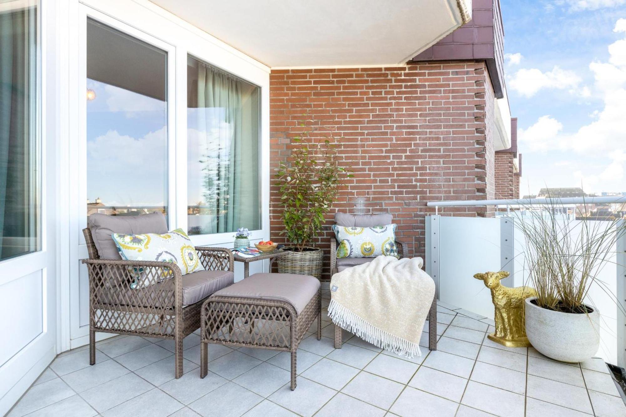 Neu! Ferienwohnung Sunset Loft Wohlfuehlatmospaehre Mit Weitblick In Westerland Sylt Exterior foto